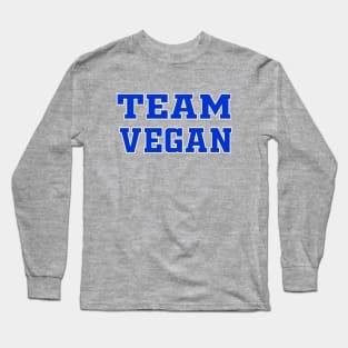 Team Vegan #1 Long Sleeve T-Shirt